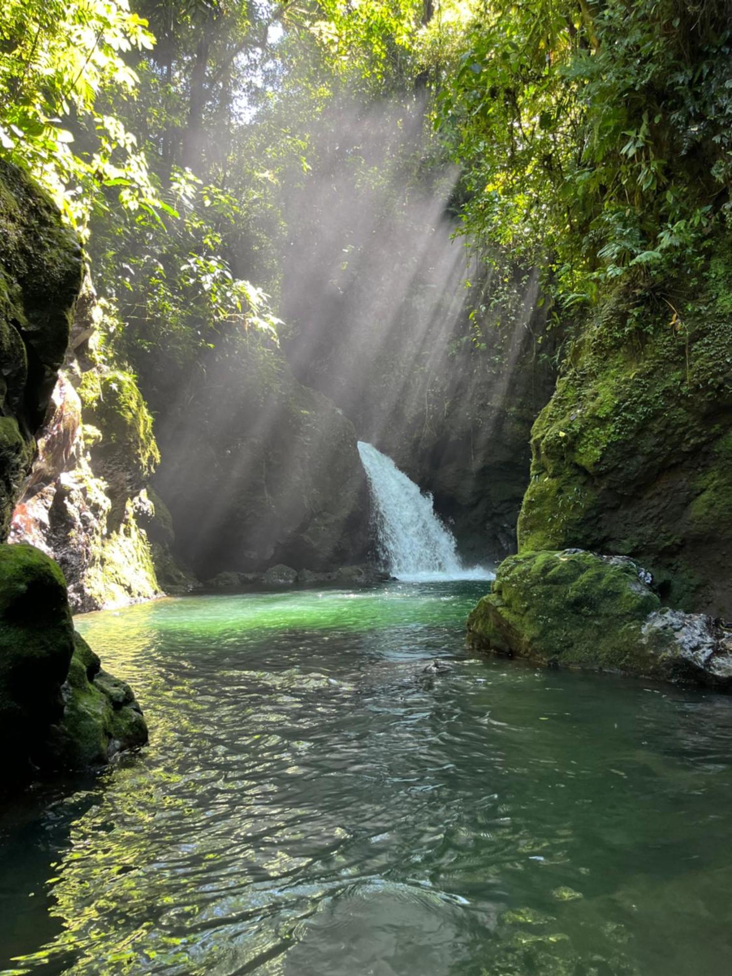 Pozas Y Cascadas La Presa Río Cuarto Kültér fotó